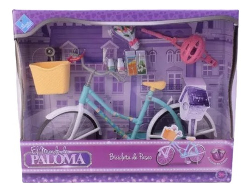 Bicicleta Para Muñeca Con Luz El Mundo De Paloma 