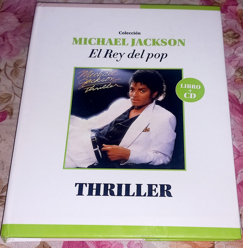 Cd + Libro Excelente Estado, Michael Jackson Thriller Pop