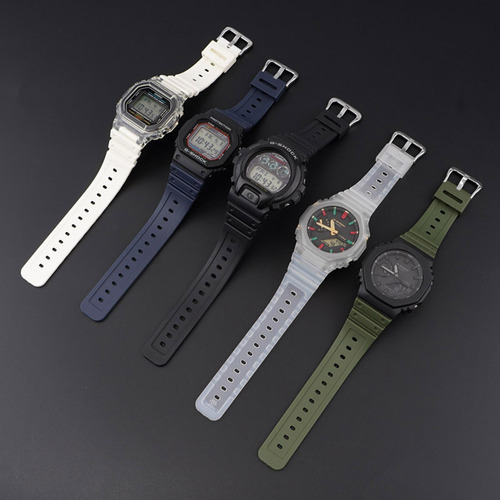16mm Correa De Reloj For Casio G Shock Dw-5300 5600 G 6900