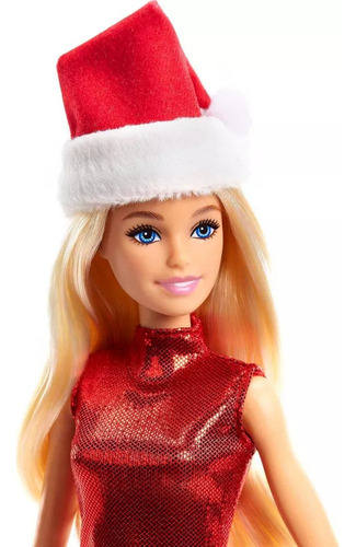 Muñeca Barbie Santa Christmas