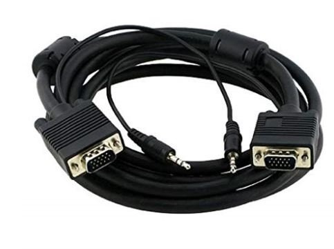 Cable Vga Con Audio Incorporado Largo 5metros Aproximados