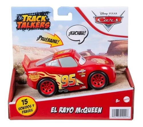 Cars - Rayo Mcqueen 14cm Con 15 Sonidos Y Frases Hch22-hch23