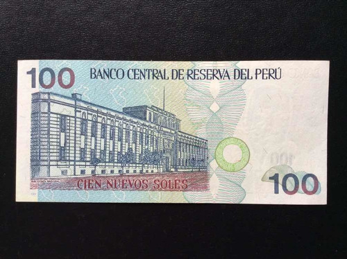 Imagen 2 de 2 de 100 Nuevos Soles 2006 Jorge Basadre, Nuevo, Escaso, Ocasión