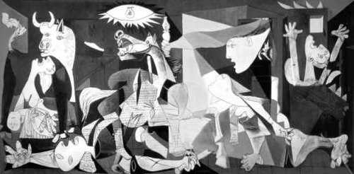 Pablo Picasso - Guernica - Lámina 45 X 30 Cm.