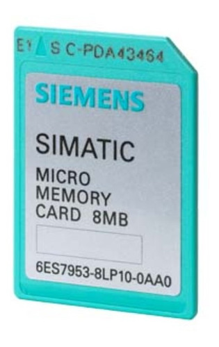 Memory Card Siemens 6es7953-8lf20-0aa0 Para S7-300/c7/et200