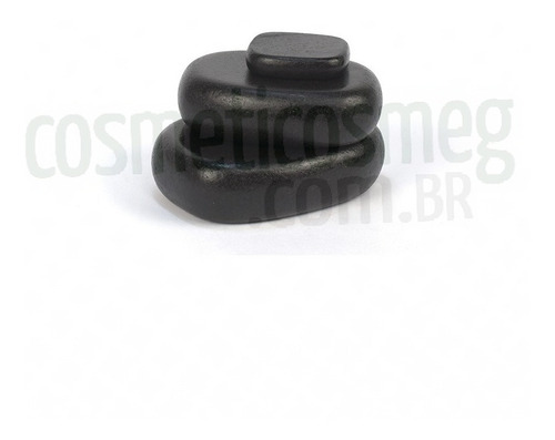Imagem 4 de 10 de Kit 11 Pedras Vulcânicas Basáltica+kit 6 Cristais+nécessaire