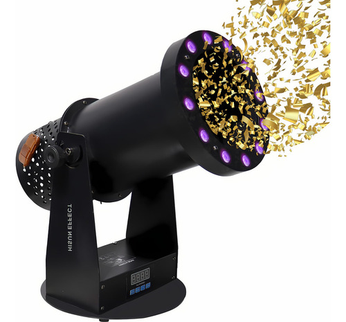Mquina De Confeti Con Luces Led, Control Dmx - Eventos Dj