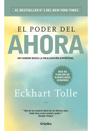 El Poder Del Ahora ( Libro Nuevo Y Original)