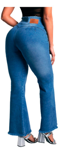 Jeans Mujer Oxford Elastizado Calce Perfecto Divas Club