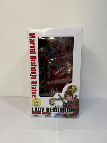 Lady Deadpool Marvel Bishoujo Statue Comic Con 2017 (Usado)