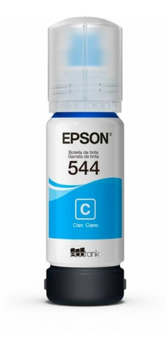 Botella De Tinta Original Epson T544 Cyan L3110 L3150