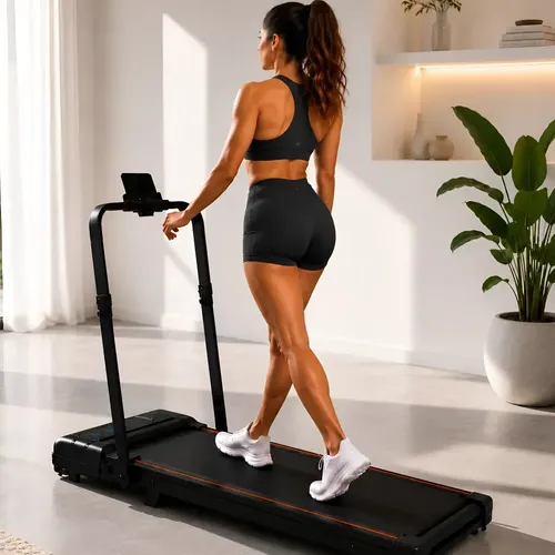 Esteira Elétrica Genérica Esteira Elétrica Fitness Preto 127/220v