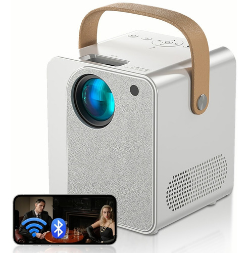 Proyector Gomita  Portátil Full Hd1080p Android 1000 Lúmenes