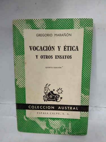 Vocación Y Etica