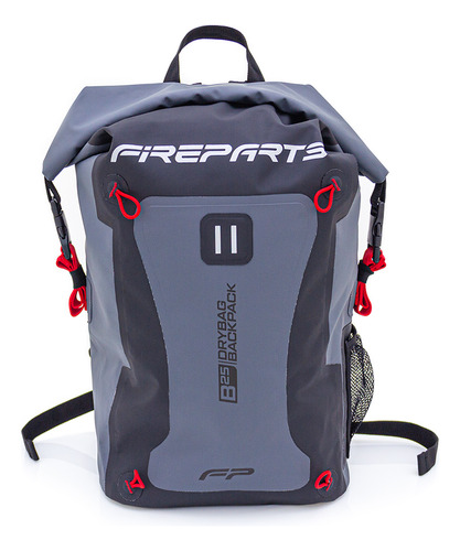 Morral Fireparts Drybag Backpack B25 Negro-gris