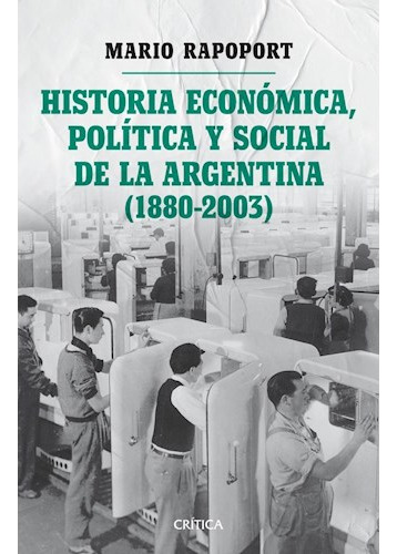 Libro Historia Economica Politica Y Social De La Argentina 1