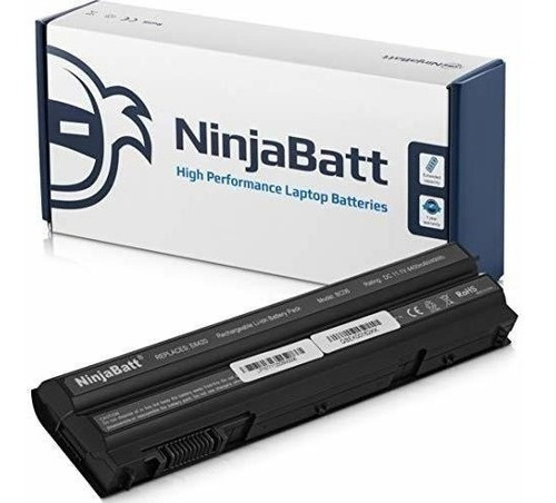 Bateria Del Ordenador Portatil Ninjabatt Para Dell Latitude