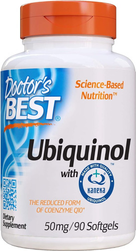 Ubiquinol Con Kaneka Qh 50 Mg Doctor's Best 90 Softgel