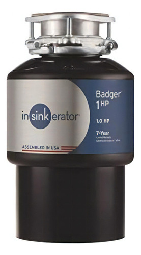 Triturador De Basura Insinkerator, Badger 1 Hp, Serie Power