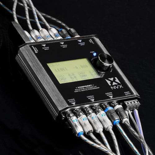 Ecualizador Paramétrico Nvx Xdsp66bt De 6 Canales De La Seri