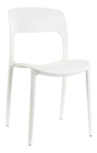 Imagen 2 de 7 de Pack De 4 Sillas De Comedor Nina Apilable Reforzada