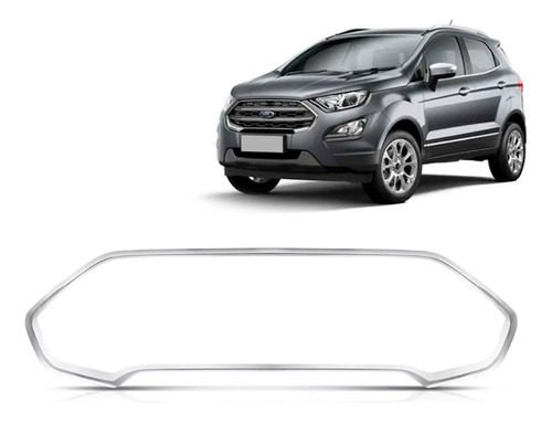 Moldura Grade Dianteira Ecosport 2018 2019 2020 2021 Cromado