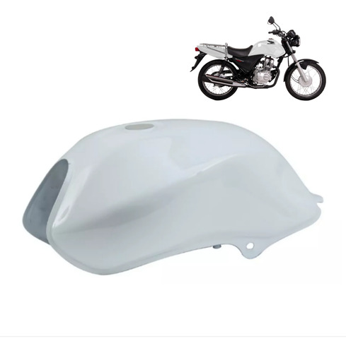 Tanque De Gasolina Moto Honda Gl 150 Gl150 Cargo Blanco