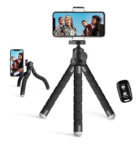 Ubeesize Phone TriPod, Portable And Flexible TriPod With Wir