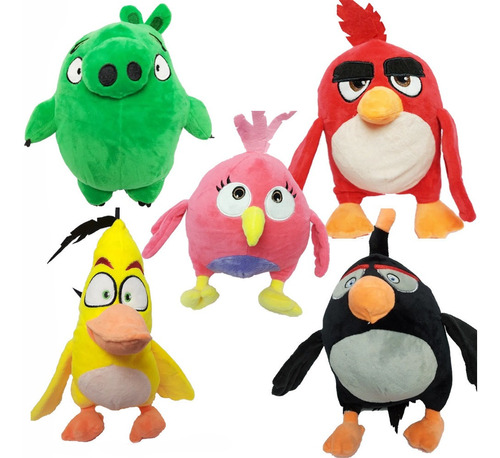 Peluche Angry Birds C/u