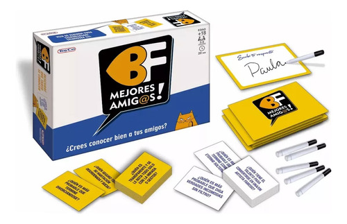 Juego De Mesa Bf Mejores Amigos Toyco