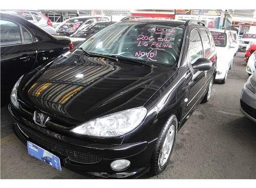 Imagem 1 de 8 de Peugeot 206 1.6 Feline Sw 16v Flex 4p Manual