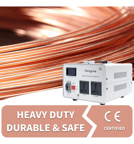 Transformador Convertidor De Voltaje Yvqvndf 800w 110v A 220