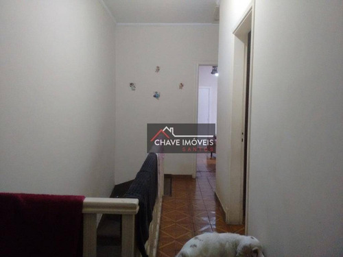 Imagem 23 de 30 de Sobrado Residencial À Venda, Embaré, Santos. - So0057