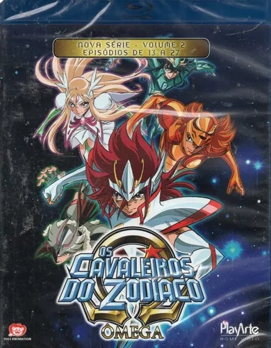 Os Cavaleiros Do Zodíaco dvd Ômega Nova Série Vol. 9