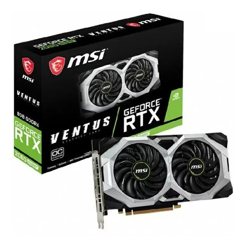 Placa De Video Nvidia Msi Ventus Geforce Rtx 2060 6g Oc Edit