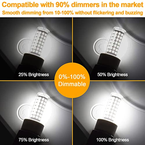 Bombilla Led Regulable Dumiloo E11, 7 W, 6000 K, Base T4, Pa