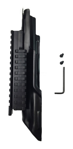 Imagen 6 de 9 de Tapa Superior Ak-47 Cuerno De Chivo Con Picatinny Weaver