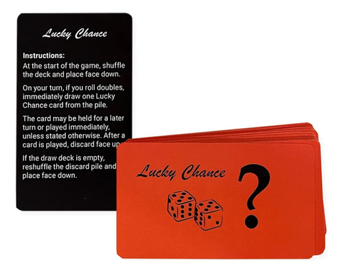 Tarjetas De Escenario Lucky Chance Dobles Compatibles C...