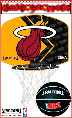 Mini Cancha Tablero Basketball Spalding Nba Baloncesto Nba