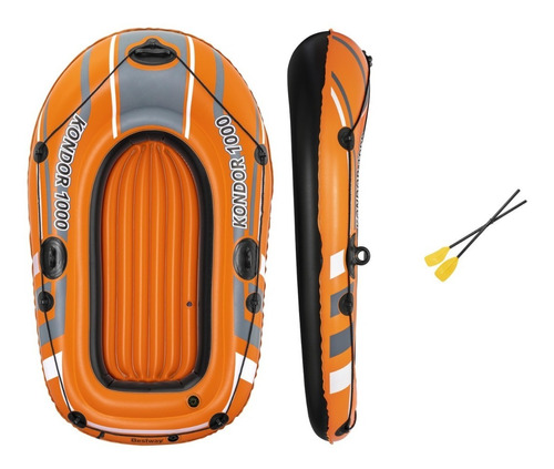 Balsa Bote Inflable Bestway Hydro Force 155x96 Cm + 2 Remos!