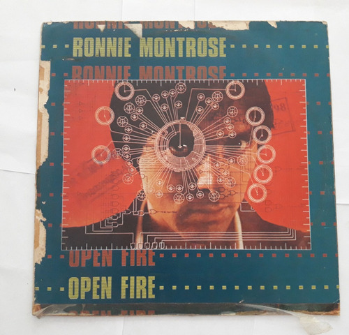 Lp Vinil (vg) Ronnie Montrose Open Fire Ed 1978 Br