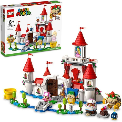 Kit De Construcción Lego Super Mario Castillo De Peach 71408 Cantidad de piezas 1216