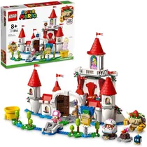 Comprar Kit De Construcción Lego Super Mario Castillo De Peach 71408 Cantidad de piezas 1216