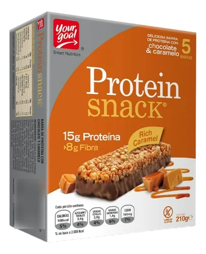 Box De 5 Barras Protein Snack 15g  Your Goal