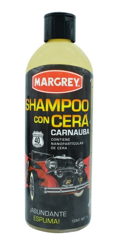 Shampoo Con Cera Carnauba Margrey 1 Litro