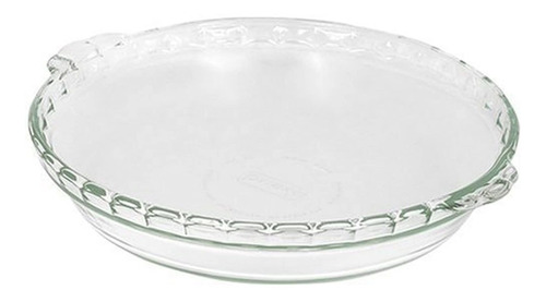 Brand: Pyrex Bakeware 9-1 2-inch Scalloped Pie Plate, Clear