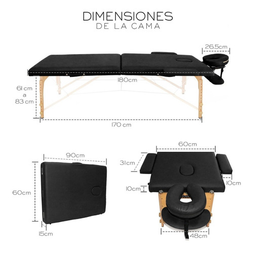 Nube Plegable - Negro