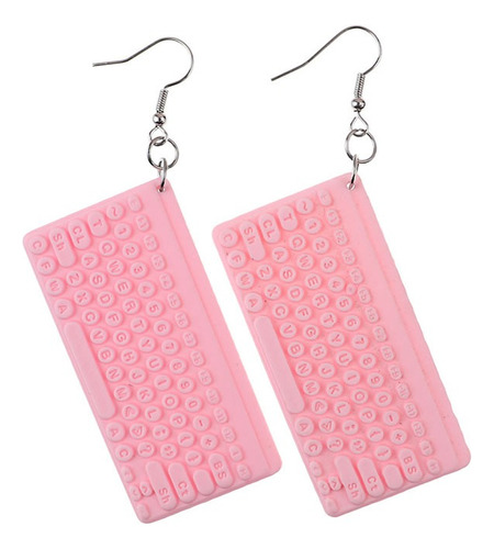 Aretes De Teclado De Computadora Kawaii Coreanos