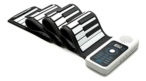 Lujex Standard 88 Teclas Portatil Roll Up Piano Para Niños