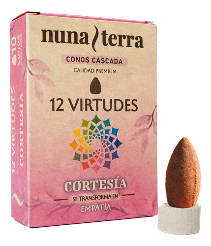 Conos Para Cascada De Humo Nuna Terra Sahumerios Aromáticos 